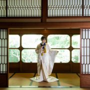 レトロでシックな和装ソロウエディングの画像10
