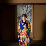 レトロでシックな和装ソロウエディングの画像16