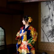 レトロでシックな和装ソロウエディングの画像18