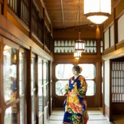 レトロでシックな和装ソロウエディングの画像19