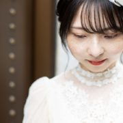 レトロでシックなヴィンテージドレスソロウエディングの画像25