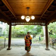 レトロでシックな和装ソロウエディングの画像25