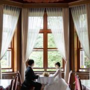 ヴィンテージドレスで洋館ウエディングの画像18