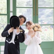 ヴィンテージドレスで洋館ウエディングの画像24