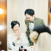 ヴィンテージドレスで国立科学博物館フォトウエディングの画像2