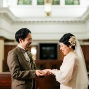 ヴィンテージドレスで国立科学博物館フォトウエディングの画像5