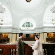 ヴィンテージドレスで国立科学博物館フォトウエディングの画像8