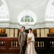 ヴィンテージドレスで国立科学博物館フォトウエディングの画像9