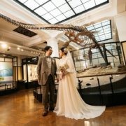 ヴィンテージドレスで国立科学博物館フォトウエディングの画像13