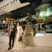 ヴィンテージドレスで国立科学博物館フォトウエディングの画像15