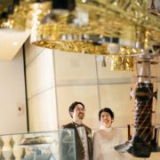 ヴィンテージドレスで国立科学博物館フォトウエディングの画像16