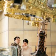 ヴィンテージドレスで国立科学博物館フォトウエディングの画像18