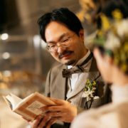 ヴィンテージドレスで国立科学博物館フォトウエディングの画像25