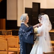 親御様と一緒に・ヴィンテージドレスフォトウエディングの画像7