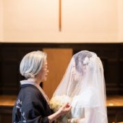 親御様と一緒に・ヴィンテージドレスフォトウエディングの画像9