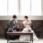 親御様と一緒に・ヴィンテージドレスフォトウエディングの画像21