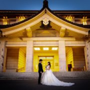 東京国立博物館でクラシックフォトウエディングの画像1
