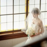 文化財の洋館でクラシックウエディングフォトの画像9