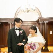 文化財の洋館でご家族ウエディングフォトの画像15