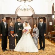 文化財の洋館でご家族ウエディングフォトの画像16