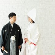 洋装は洋館、和装はスタジオでフォトウエディング