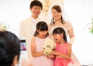 家族や子供との挙式