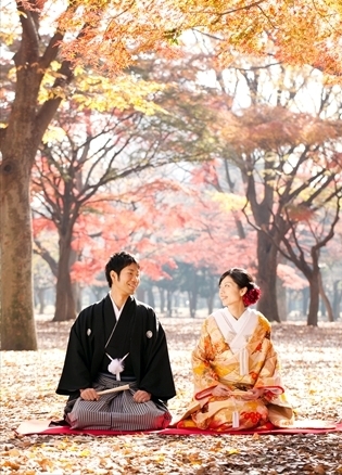 和装新郎新婦